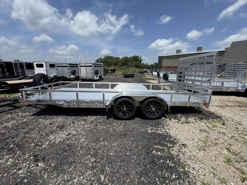 New 2026 Black Rhino LST718A Utility Trailer