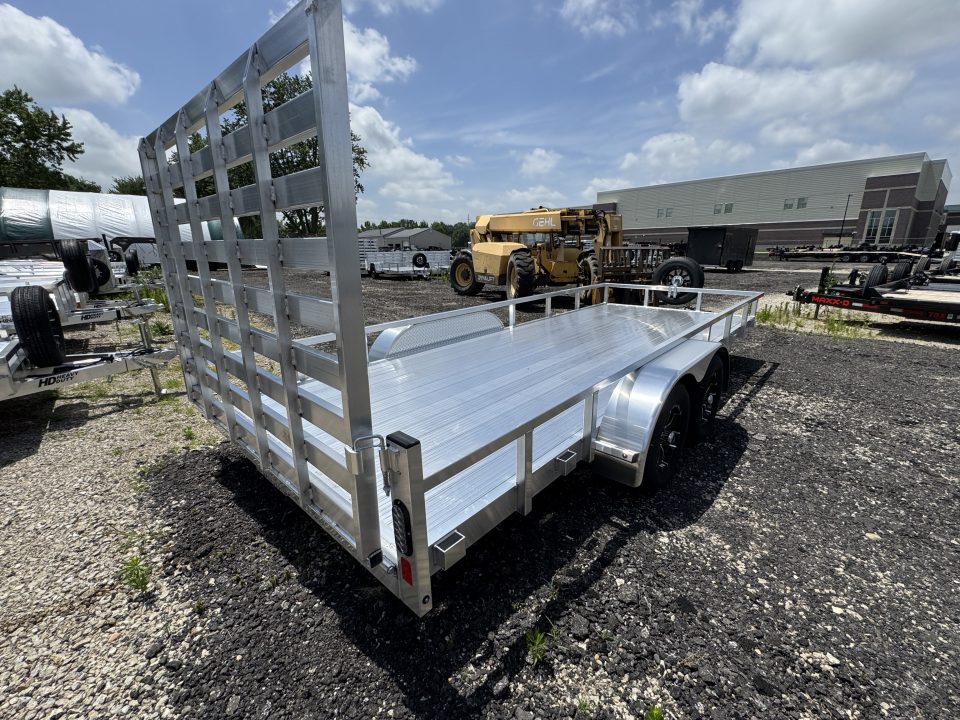 New 2026 Black Rhino LST718A Utility Trailer