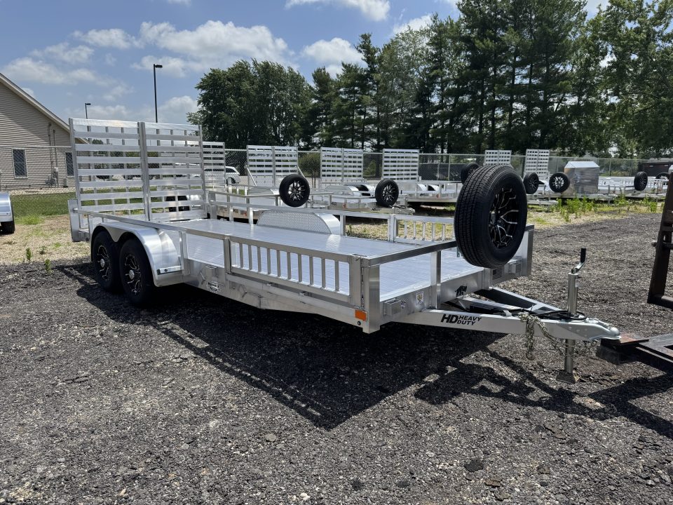 New 2026 Black Rhino LST718A-10 Utility Trailer