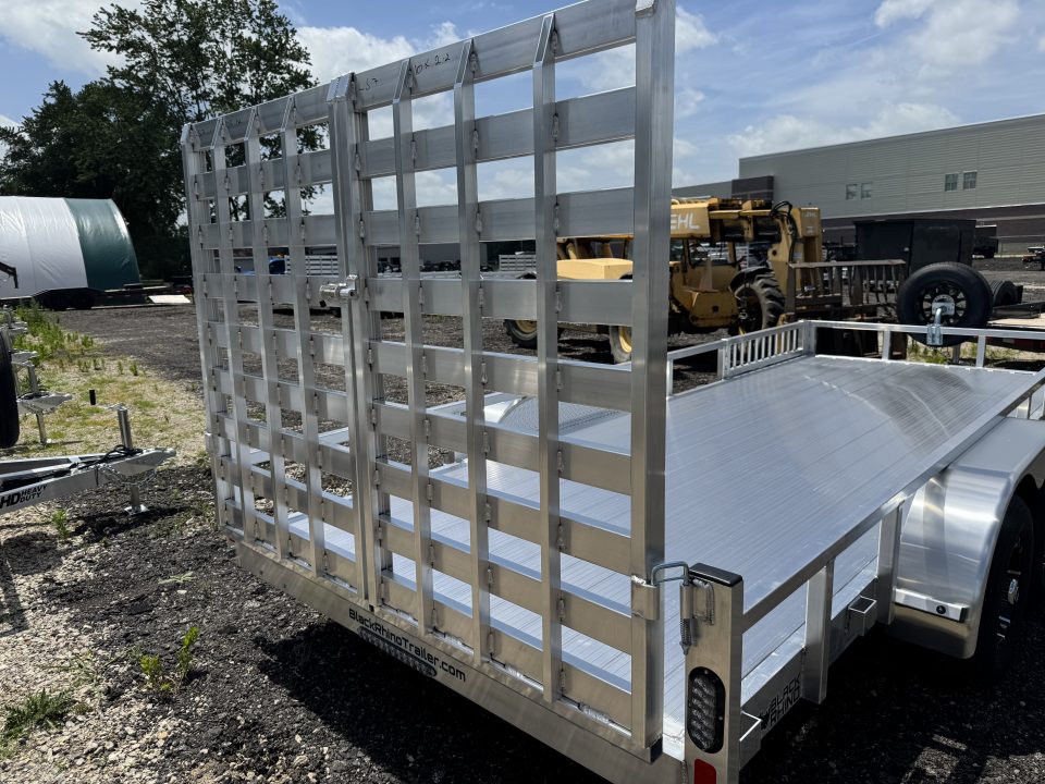 New 2026 Black Rhino LST718A-10 Utility Trailer