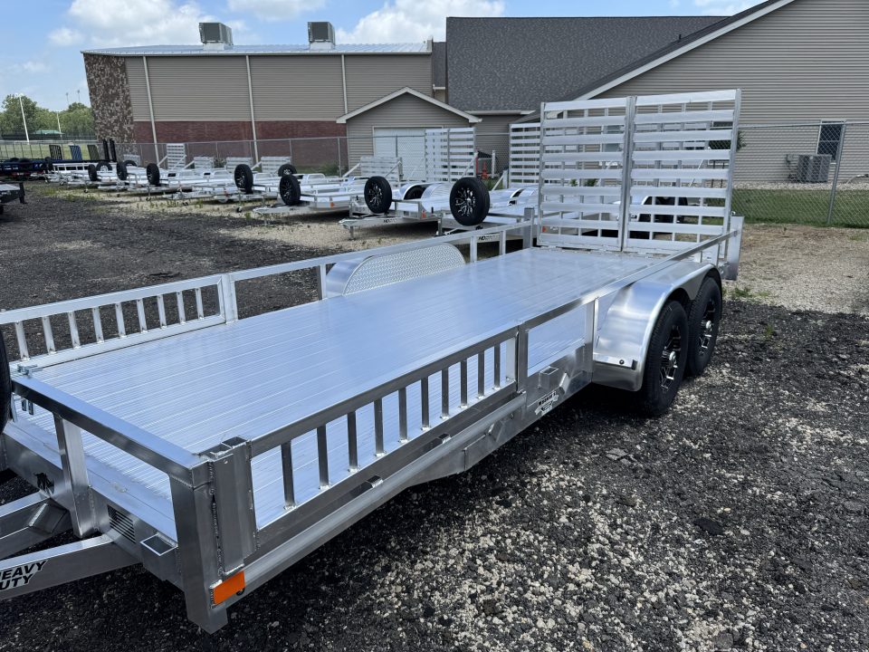 New 2026 Black Rhino LST718A-10 Utility Trailer