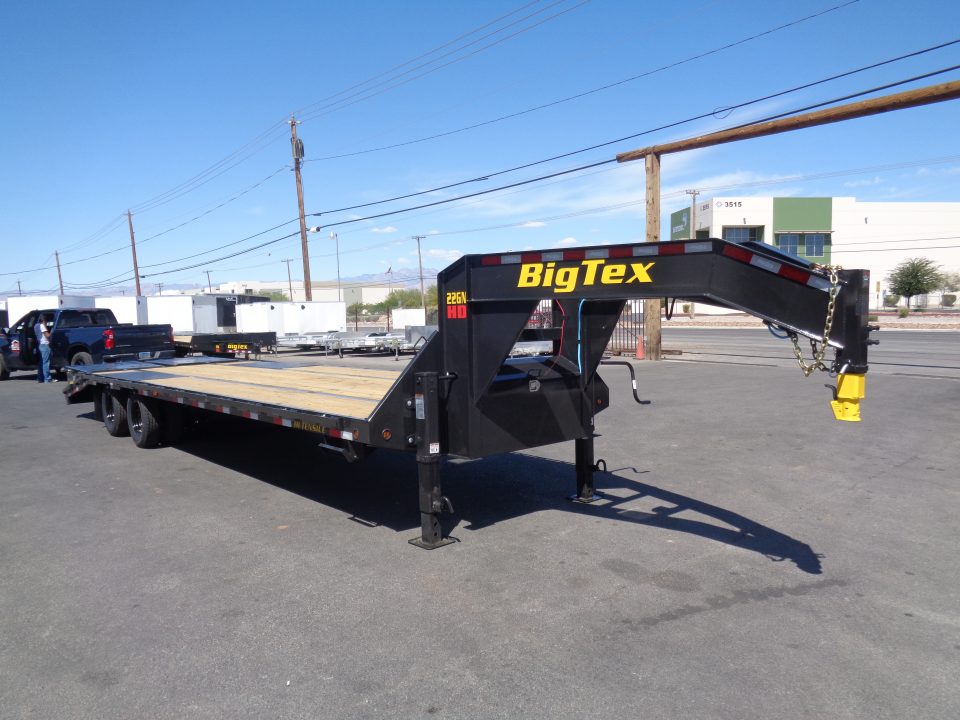New 2027 Big Tex Trailer * 22GN-30D5A * 30ft Tandem Dual Wheel Gooseneck Trailer W/ Mega Ramps
