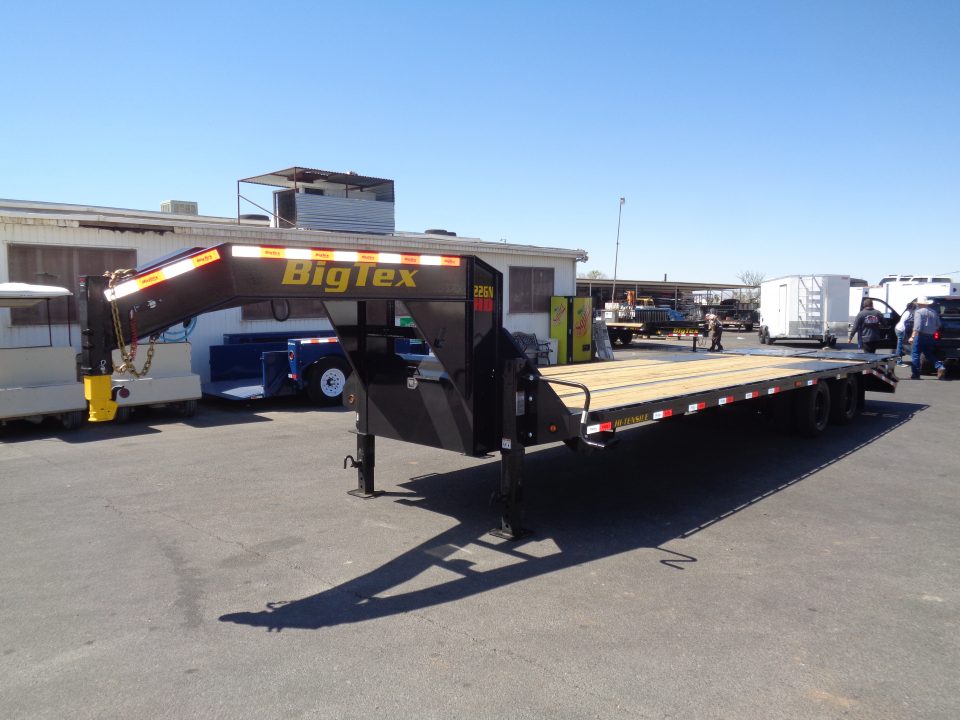 New 2027 Big Tex Trailer * 22GN-30D5A * 30ft Tandem Dual Wheel Gooseneck Trailer W/ Mega Ramps