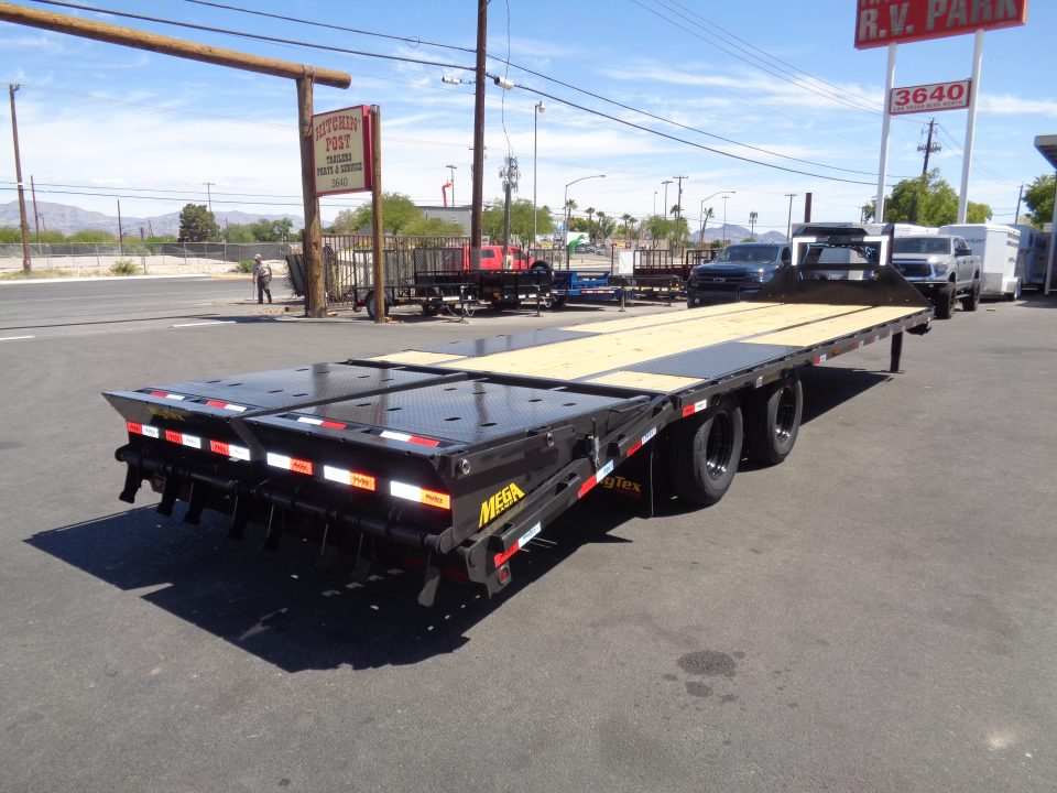 New 2027 Big Tex Trailer * 22GN-30D5A * 30ft Tandem Dual Wheel Gooseneck Trailer W/ Mega Ramps