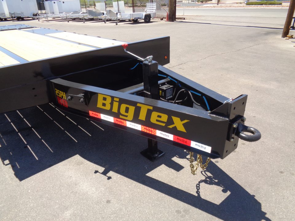 New 2026 Big Tex Trailers * 25PH-20+5MR * 25ft Heavy Duty Tandem Dual Wheel Pintle Flatbed Trailer w/ Mega Ramps