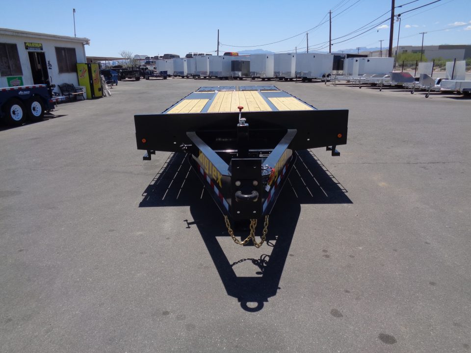 New 2026 Big Tex Trailers * 25PH-20+5MR * 25ft Heavy Duty Tandem Dual Wheel Pintle Flatbed Trailer w/ Mega Ramps