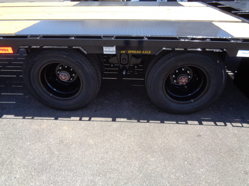 New 2026 Big Tex Trailers * 25PH-20+5MR * 25ft Heavy Duty Tandem Dual Wheel Pintle Flatbed Trailer w/ Mega Ramps