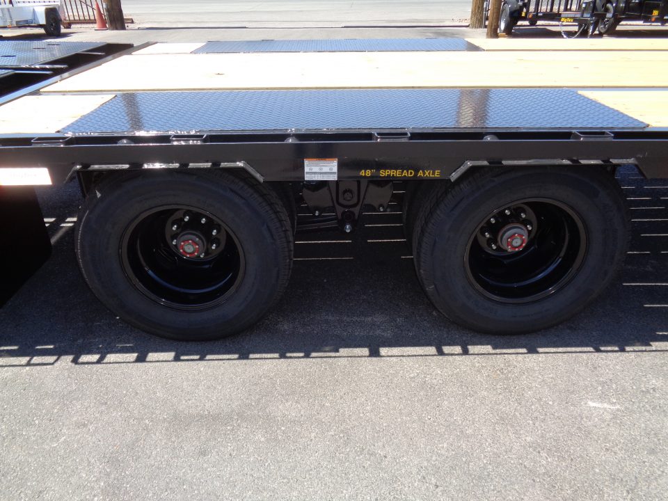 New 2026 Big Tex Trailers * 25PH-20+5MR * 25ft Heavy Duty Tandem Dual Wheel Pintle Flatbed Trailer w/ Mega Ramps