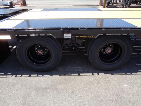 New 2026 Big Tex Trailers * 25PH-20+5MR * 25ft Heavy Duty Tandem Dual Wheel Pintle Flatbed Trailer w/ Mega Ramps