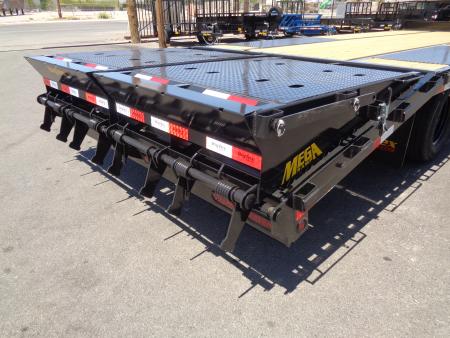 New 2026 Big Tex Trailers * 25PH-20+5MR * 25ft Heavy Duty Tandem Dual Wheel Pintle Flatbed Trailer w/ Mega Ramps