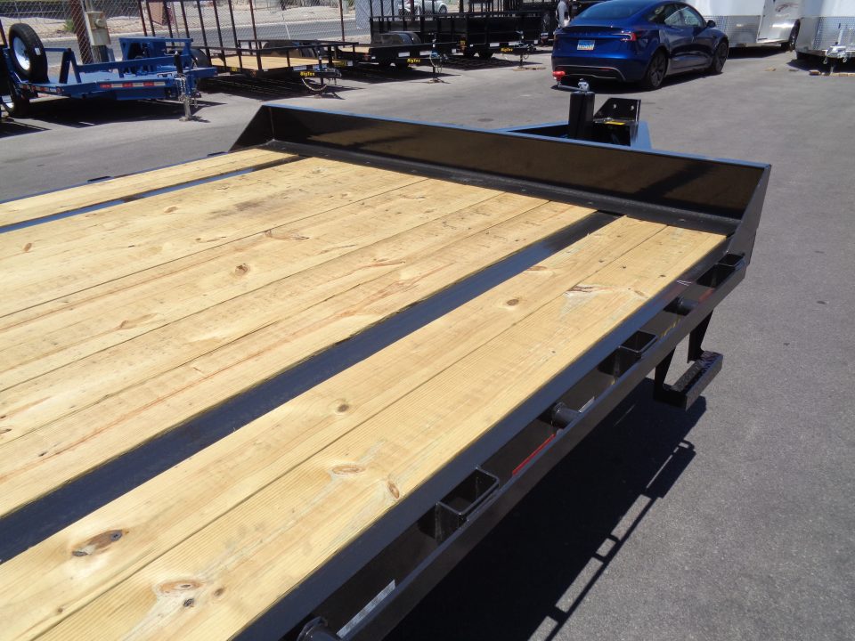 New 2026 Big Tex Trailers * 14PH-20+5MR * 25ft Single Wheel Tandem Axle Pintle Flatbed Trailer w/ Mega Ramps
