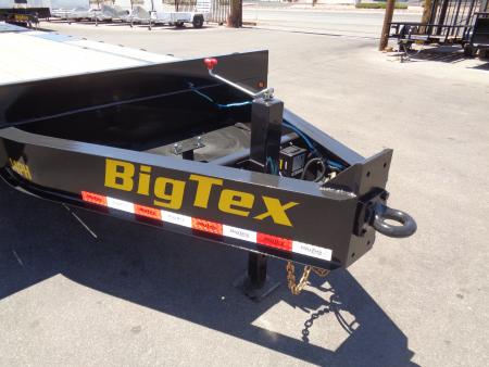 New 2026 Big Tex Trailers * 14PH-20+5MR * 25ft Single Wheel Tandem Axle Pintle Flatbed Trailer w/ Mega Ramps