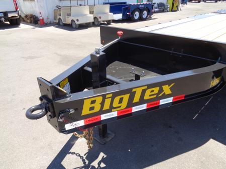 New 2026 Big Tex Trailers * 14PH-20+5MR * 25ft Single Wheel Tandem Axle Pintle Flatbed Trailer w/ Mega Ramps
