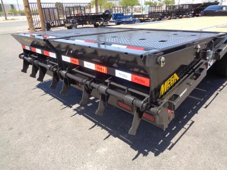 New 2026 Big Tex Trailers * 14PH-20+5MR * 25ft Single Wheel Tandem Axle Pintle Flatbed Trailer w/ Mega Ramps