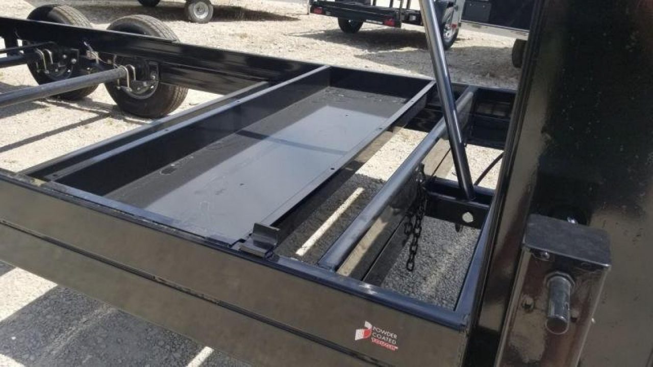 New 2026 Sure-Trac 82x14 Gooseneck Telescopic Dump Trailer 14K