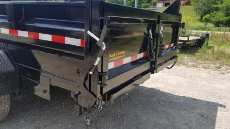 New 2026 Sure-Trac 82x14 Gooseneck Telescopic Dump Trailer 14K