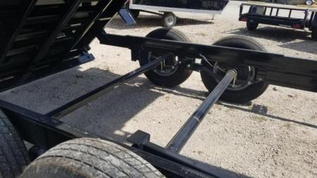 New 2026 Sure-Trac 82x14 Gooseneck Telescopic Dump Trailer 14K