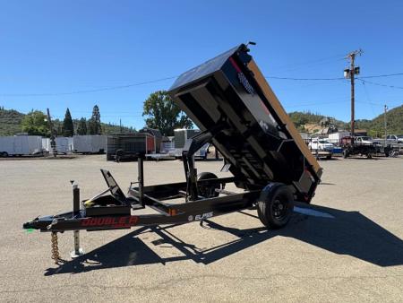 New DUMP 2027 Double A ELP55-10 5X10 SINGLE AXLE 5000 GVWR Dump Trailer