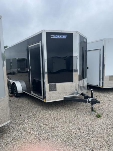 New 2026 Cargo Express EX DLX 7' x 16' 7K Double Rear Door Enclosed Cargo Trailer
