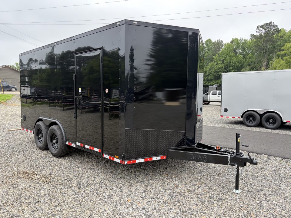New 2026 Spartan 8.5x16 Pro-Series, Enclosed Trailer, 14K GVWR, 12" On Center Frame, Polycor, 7' Interior