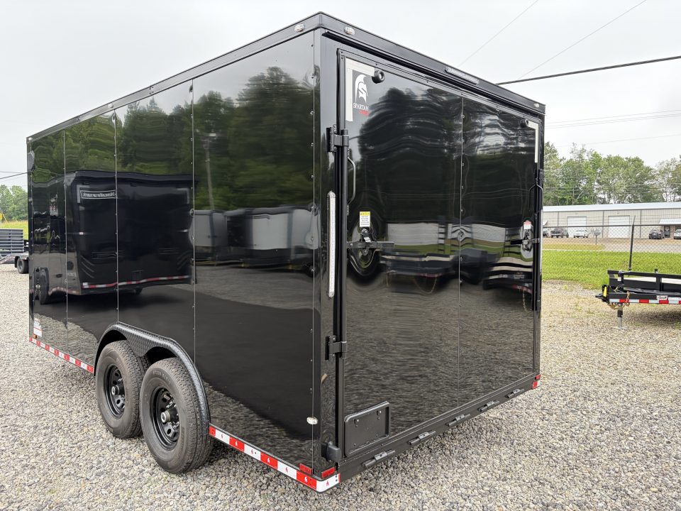 New 2026 Spartan 8.5x16 Pro-Series, Enclosed Trailer, 14K GVWR, 12" On Center Frame, Polycor, 7' Interior