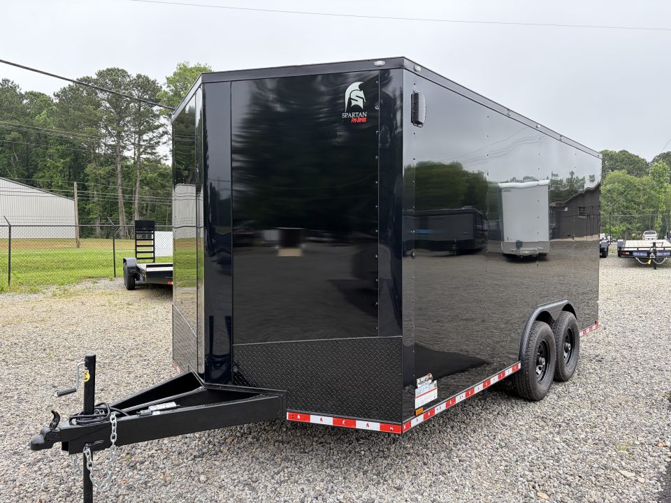 New 2026 Spartan 8.5x16 Pro-Series, Enclosed Trailer, 14K GVWR, 12" On Center Frame, Polycor, 7' Interior