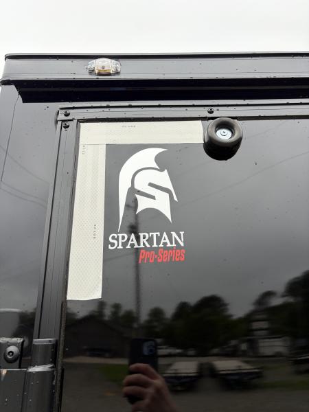 New 2026 Spartan 8.5x16 Pro-Series, Enclosed Trailer, 14K GVWR, 12" On Center Frame, Polycor, 7' Interior