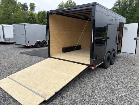 New 2026 Spartan 8.5x16 Pro-Series, Enclosed Trailer, 14K GVWR, 12" On Center Frame, Polycor, 7' Interior
