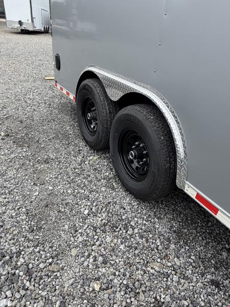 New 2026 Spartan 8.5x16 Pro-Series, Enclosed Trailer, 14K GVWR, 12" On Center Frame, Polycor, 7' Interior