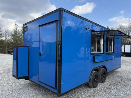 New 2026 Coast 2 Coast 8.5X20 TA CONCESSION TRAILER FULLY EQUIPPED BLACKOUT Concession