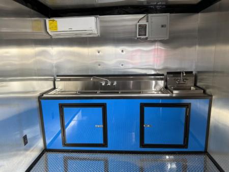 New 2026 Coast 2 Coast 8.5X20 TA CONCESSION TRAILER FULLY EQUIPPED BLACKOUT Concession