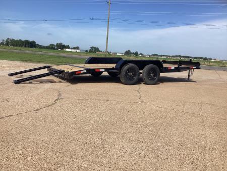 New 2026 B/R Trailers 82x18 (7K) Car Hauler