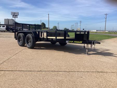 New 2026 B/R Trailers 76x12 (7K) Tandem Axle Utility Trailer
