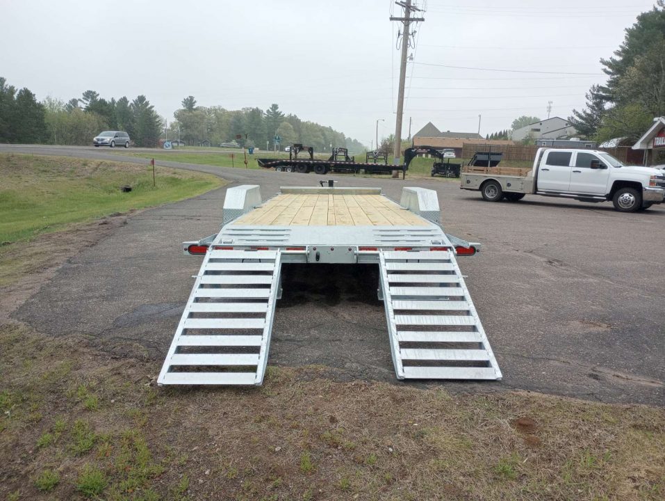 New 2026 Drive Trailers 14K 22'x82" Galvanized Equipment Trailer
