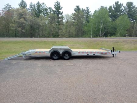 New 2026 Drive Trailers 14K 22'x82" Galvanized Equipment Trailer