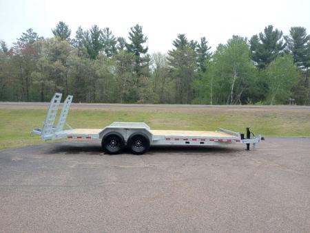 New 2026 Drive Trailers 14K 22'x82" Galvanized Equipment Trailer