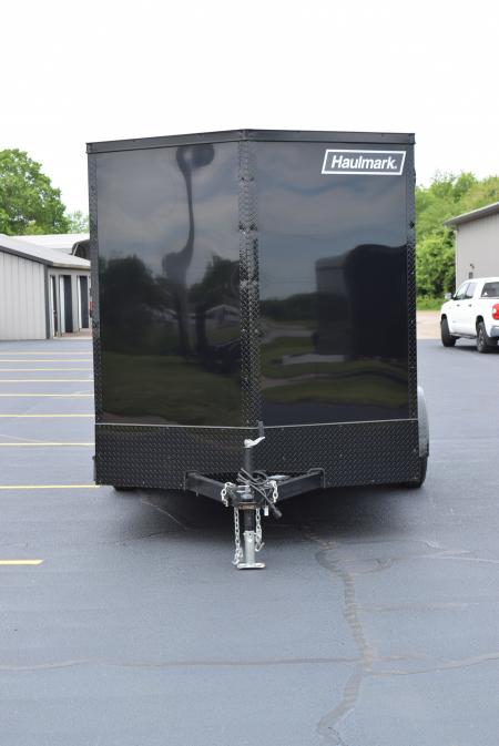 New 2026 Haulmark Passport Deluxe 7x14 Cargo / Enclosed Trailer Phantom Trim Package