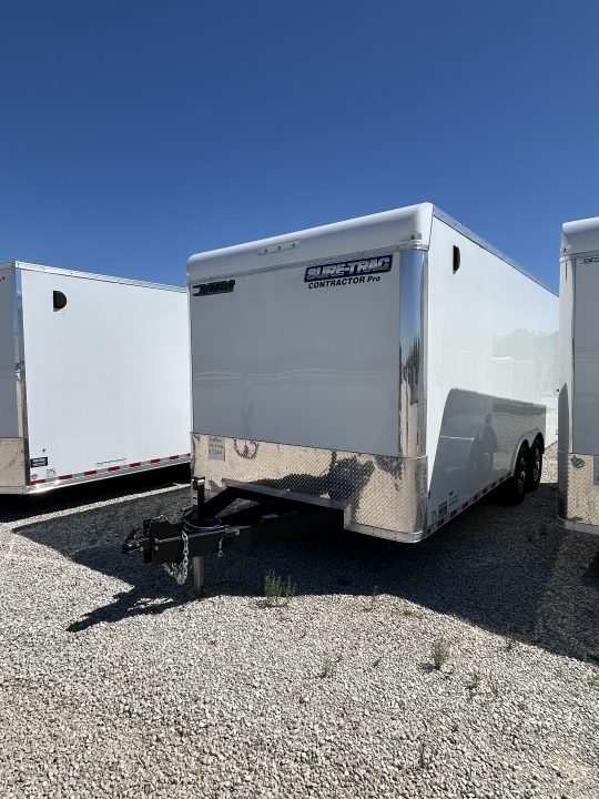 New 2026 Sure-Trac 7X14 CONTRACTOR PRO BULLNOSE Cargo / Enclosed Trailer