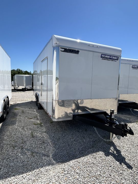 New 2026 Sure-Trac 7X14 CONTRACTOR PRO BULLNOSE Cargo / Enclosed Trailer