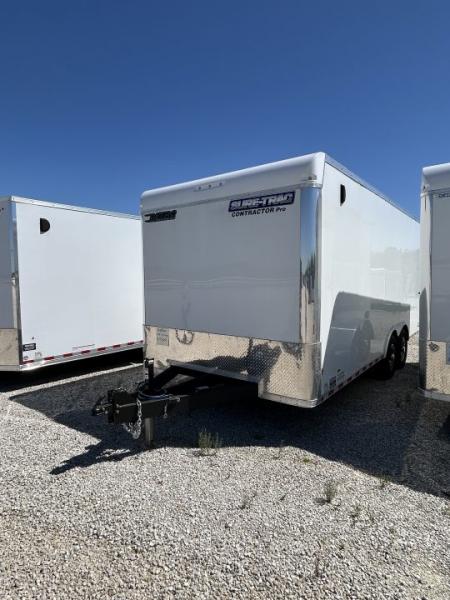 New 2026 Sure-Trac 7X14 CONTRACTOR PRO BULLNOSE Cargo / Enclosed Trailer