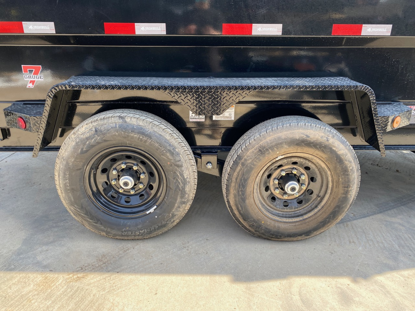 New 2026-Iron-Bull-Trailers-DTB-7×16-14K-Heavy-Duty-Dump-Trailer-–-4’-Sides,-7-Gauge-Floor,-Dual-6”-I-Beam,-Scissor-Hoist-D14K7164I-DTB