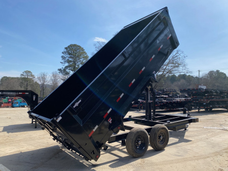 New 2026-Iron-Bull-Trailers-DTB-7×16-14K-Heavy-Duty-Dump-Trailer-–-4’-Sides,-7-Gauge-Floor,-Dual-6”-I-Beam,-Scissor-Hoist-D14K7164I-DTB