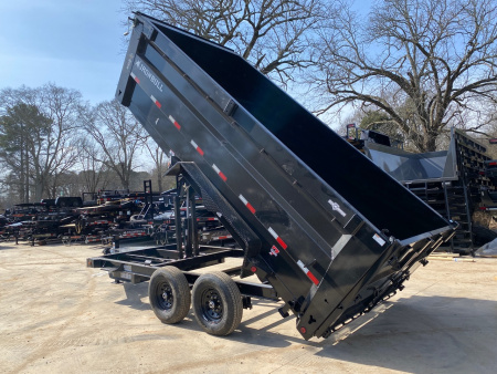 New 2026-Iron-Bull-Trailers-DTB-7×16-14K-Heavy-Duty-Dump-Trailer-–-4’-Sides,-7-Gauge-Floor,-Dual-6”-I-Beam,-Scissor-Hoist-D14K7164I-DTB