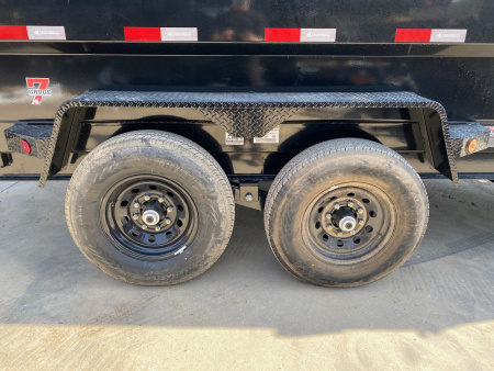 New 2026-Iron-Bull-Trailers-DTB-7×16-14K-Heavy-Duty-Dump-Trailer-–-4’-Sides,-7-Gauge-Floor,-Dual-6”-I-Beam,-Scissor-Hoist-D14K7164I-DTB