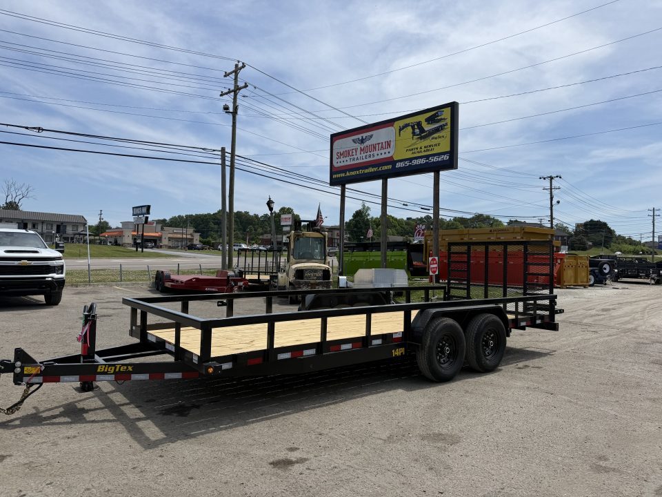 New 2026 Big Tex Trailers 14PI-20 Utility Trailer