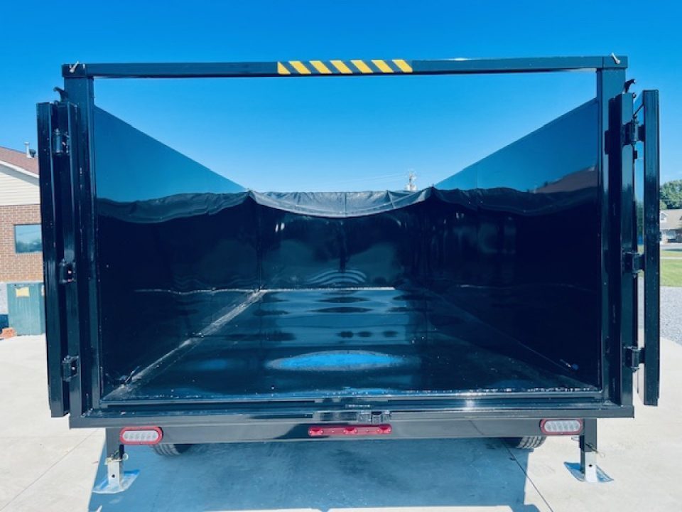 New 2026 Nexhaul 7X14 15K Lightning Dump Trailer w/4ft Sides
