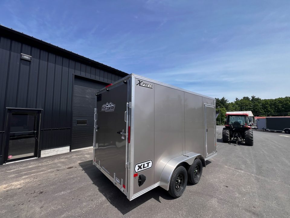 New 2026 High Country 7x14 + 18" V-Nose/ Aluminum trailer / 7'interior -7000GVW