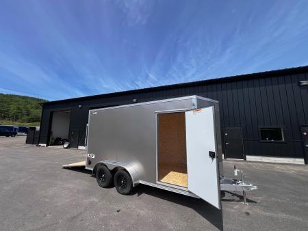 New 2026 High Country 7x14 + 18" V-Nose/ Aluminum trailer / 7'interior -7000GVW