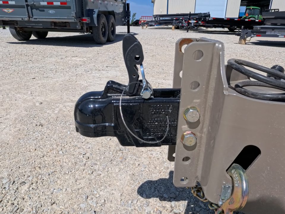 New 2026 Iron Bull 83x14 DTB Sniper Series Dump Trailer w/2-7K Straight Axles, Elec. Brakes, Hydraulic Jack , Spare Tire, Solar Panel Charger and More!