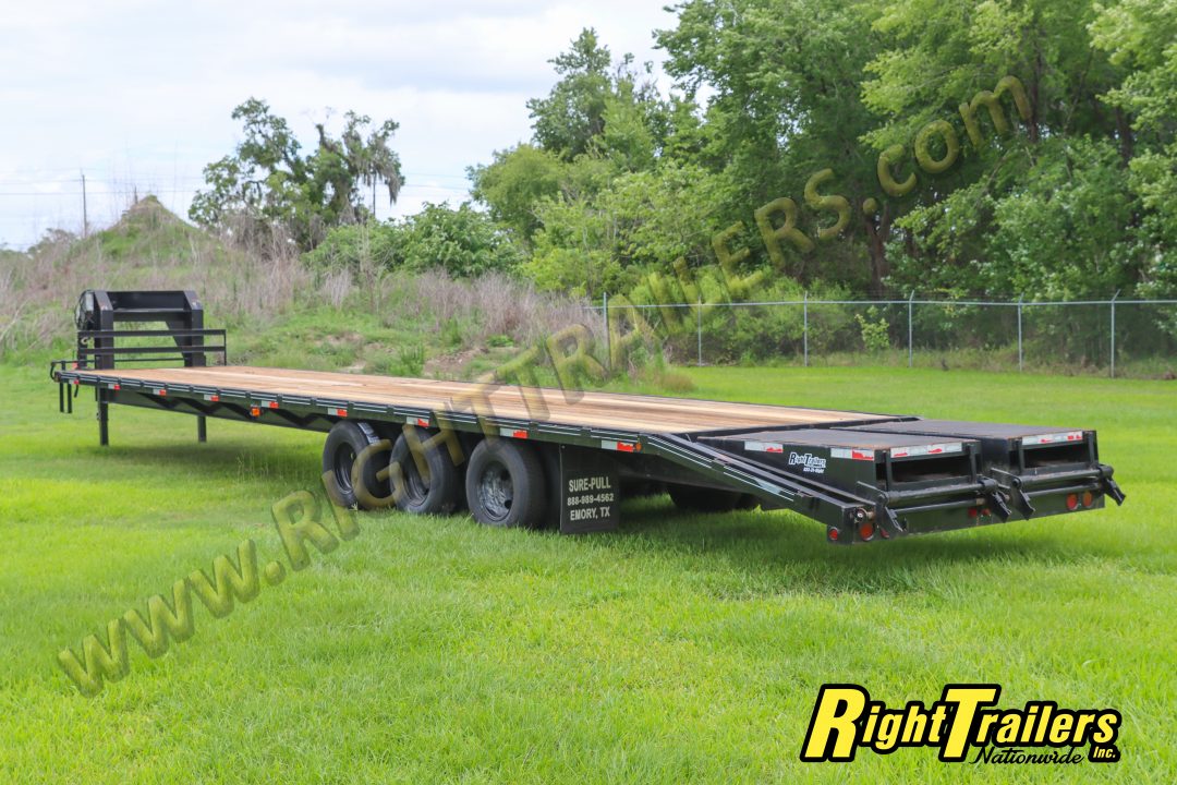 Used 2022 8.5X40 Sure Pull Trailers GOOSENECK EQUIPMENT TRAILER
